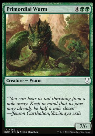 Dominaria 177/269 Primordial Wurm