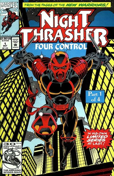 Night Thrasher Four Control #1 Marvel Comics (1992)