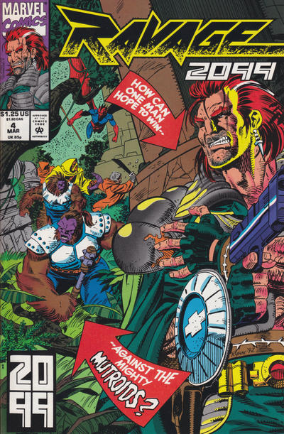 Ravage 2099 #4 Marvel Comics (1992)