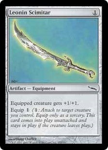 Mirrodin 193/306 Leonin Scimitar