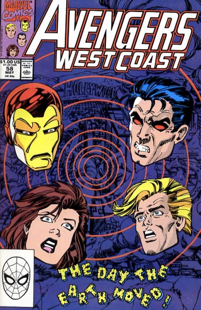 Avengers West Coast #58 Marvel Comics (1985)