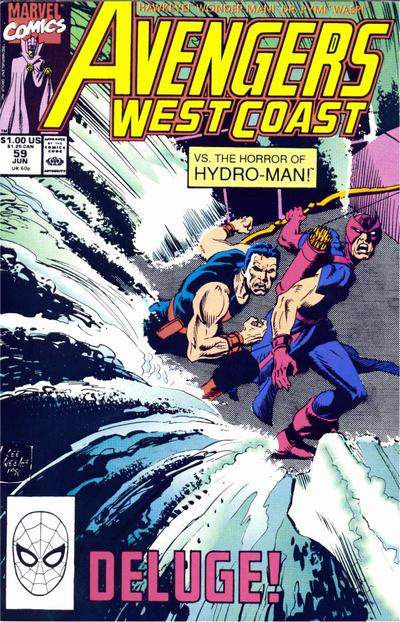 Avengers West Coast #59 Marvel Comics (1985)