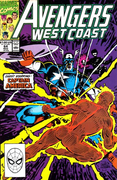 Avengers West Coast #64 Marvel Comics (1985)