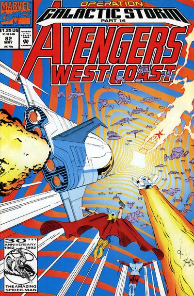 Avengers West Coast #82 Marvel Comics (1985)