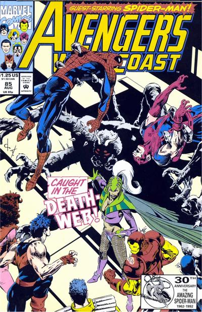 Avengers West Coast #85 Marvel Comics (1985)