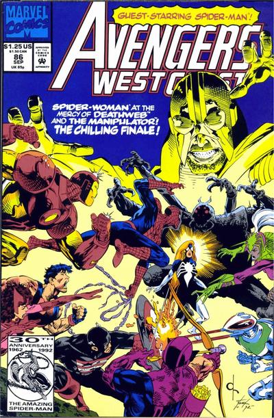 Avengers West Coast #86 Marvel Comics (1985)