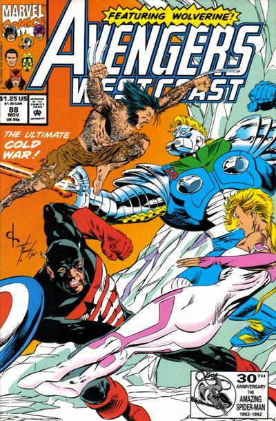 Avengers West Coast #88 Marvel Comics (1985)