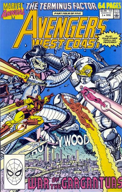 Avengers West Coast Annual #5 Marvel Comics (1986)