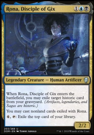 Dominaria 203/269 Rona, Disciple of Gix