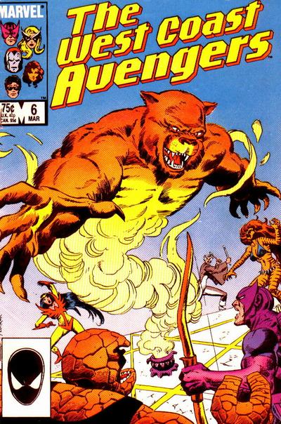 West Coast Avengers #6 Marvel Comics (1985)