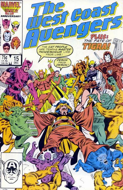 West Coast Avengers #15 Marvel Comics (1985)