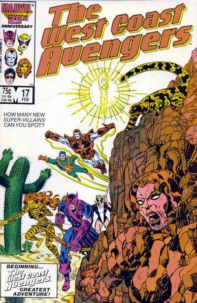 West Coast Avengers #17 Marvel Comics (1985)