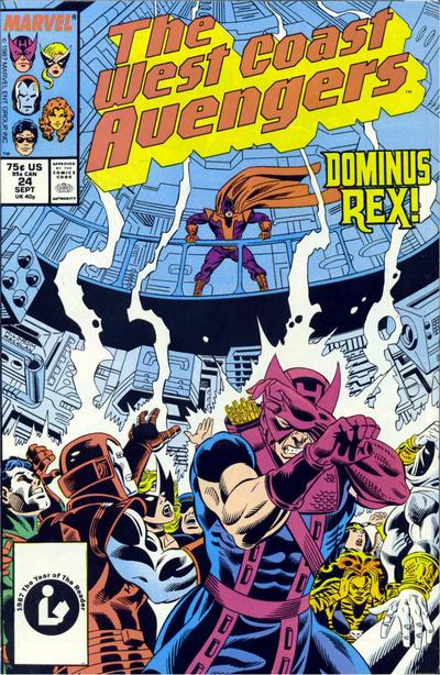 West Coast Avengers #24 Marvel Comics (1985)