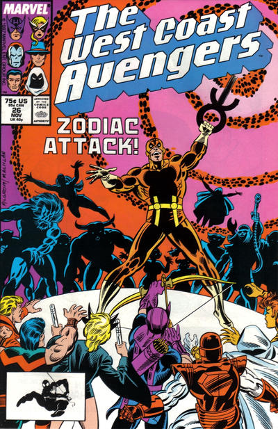 West Coast Avengers #26 Marvel Comics (1985)