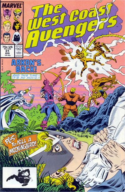 West Coast Avengers #31 Marvel Comics (1985)