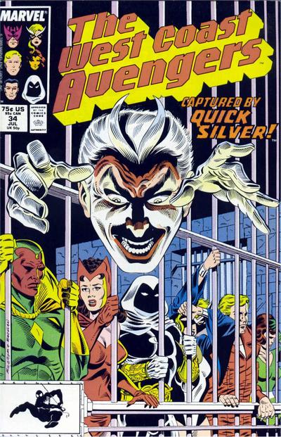 West Coast Avengers #34 Marvel Comics (1985)