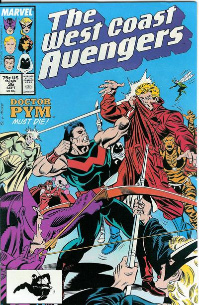 West Coast Avengers #36 Marvel Comics (1985)