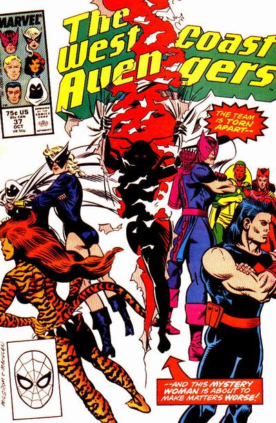 West Coast Avengers #37 Marvel Comics (1985)