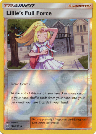 Cosmic Eclipse 196/236 Lillie's Full Force (Reverse Holo)