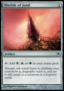 Shards of Alara 215/249 Obelisk of Jund