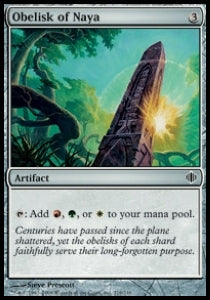 Shards of Alara 216/249 Obelisk of Naya