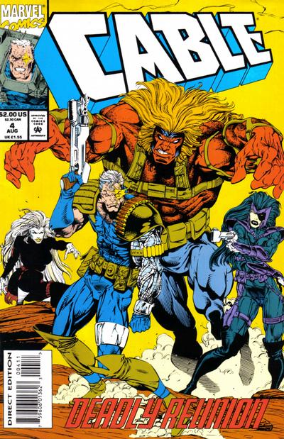 Cable #4 Marvel Comics (1993)