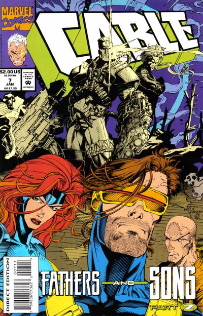 Cable #7 Marvel Comics (1993)