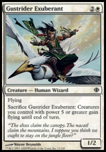 Shards of Alara 013/249 Gustrider Exuberant