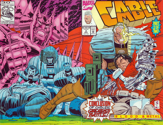 Cable Blood & Metal #2 Marvel Comics (1992)