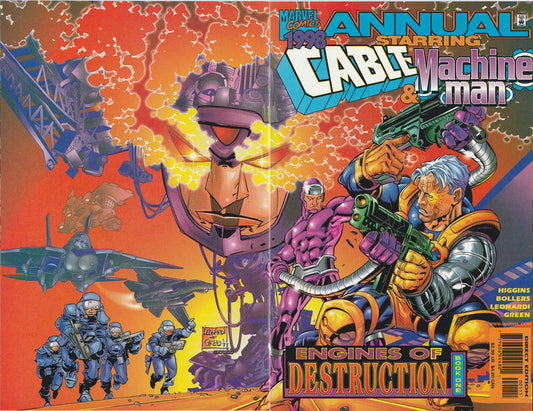 Cable & Machine Man Annual '98 Marvel Comics (1998)