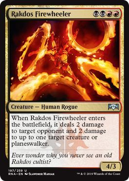 Ravnica Allegiance 197/259 Rakdos Firewheeler