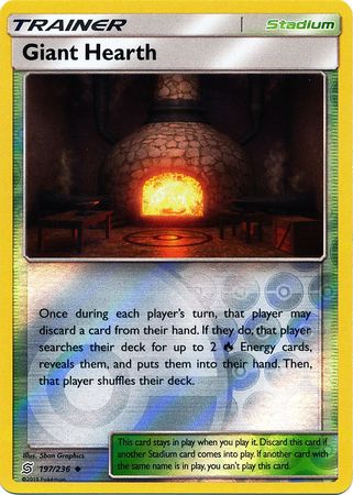 Unified Minds 197/236 Giant Hearth (Reverse Holo)