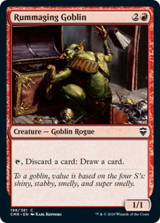 Commander Legends 198/361 Rummaging Goblin