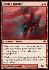 Shards of Alara 104/249 Hissing Iguanar