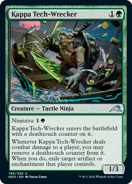 Kamigawa: Neon Dynasty 198/302 Kappa Tech-Wrecker