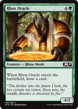 Core Set 2019 198/280 Rhox Oracle