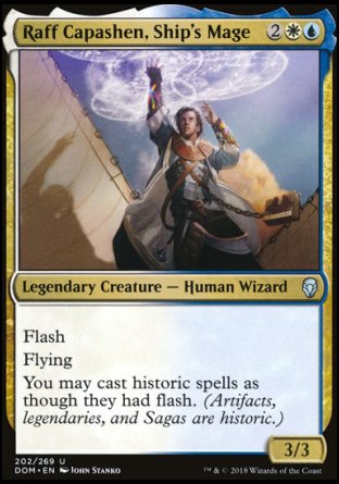 Dominaria 202/269 Raff Capashen, Ship's Mage