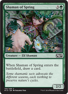 Magic 2015 199/269 Shaman of Spring