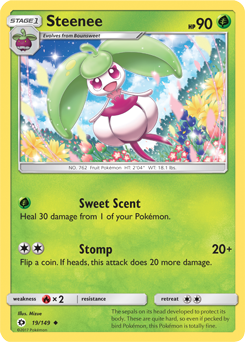 Sun & Moon 019/149 Steenee