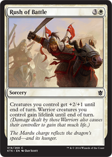 Khans of Tarkir 019/269 Rush of Battle