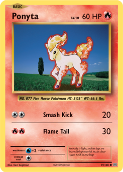 Evolutions 019/108 Ponyta