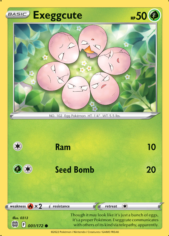 Brilliant Stars 001/172 Exeggcute