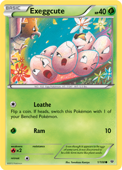 Roaring Skies 001/108 Exeggcute