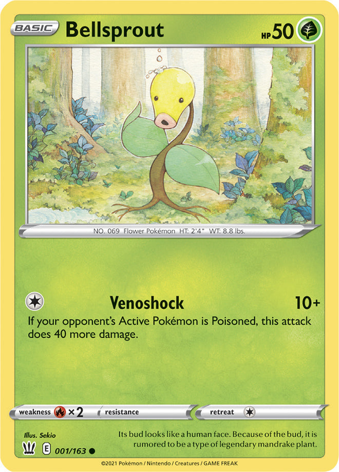 Battle Styles 001/163 Bellsprout