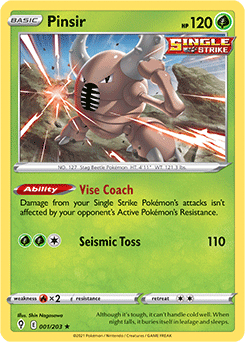 Evolving Skies 001/203 Pinsir