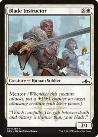 Guilds of Ravnica 001/259 Blade Instructor