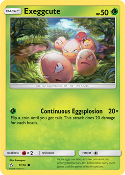 Ultra Prism 001/156 Exeggcute