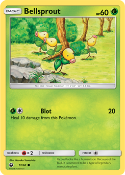 Celestial Storm 001/168 Bellsprout