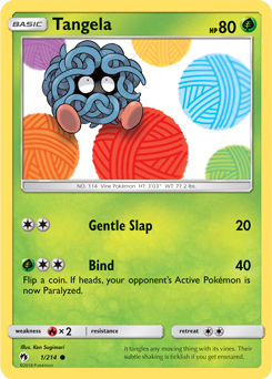 Lost Thunder 001/214 Tangela