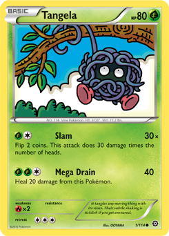 Steam Siege 001/114 Tangela